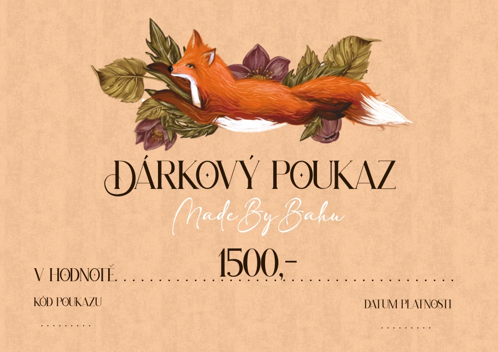 Dárkový poukaz PDF