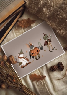 Plakát Vítám podzim A3